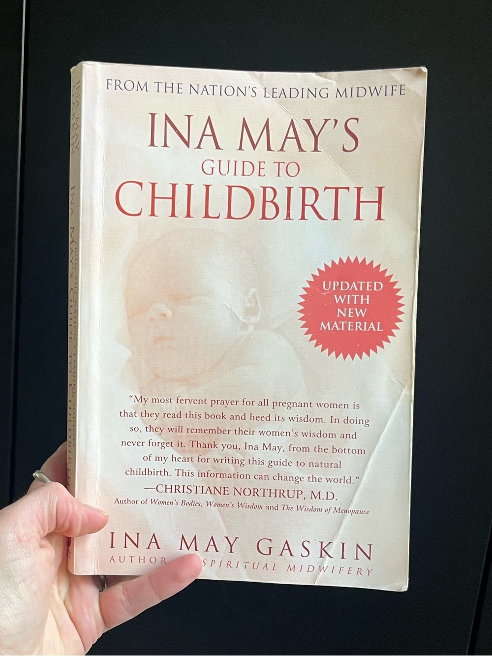 Ina May's Guide to Childbirth book